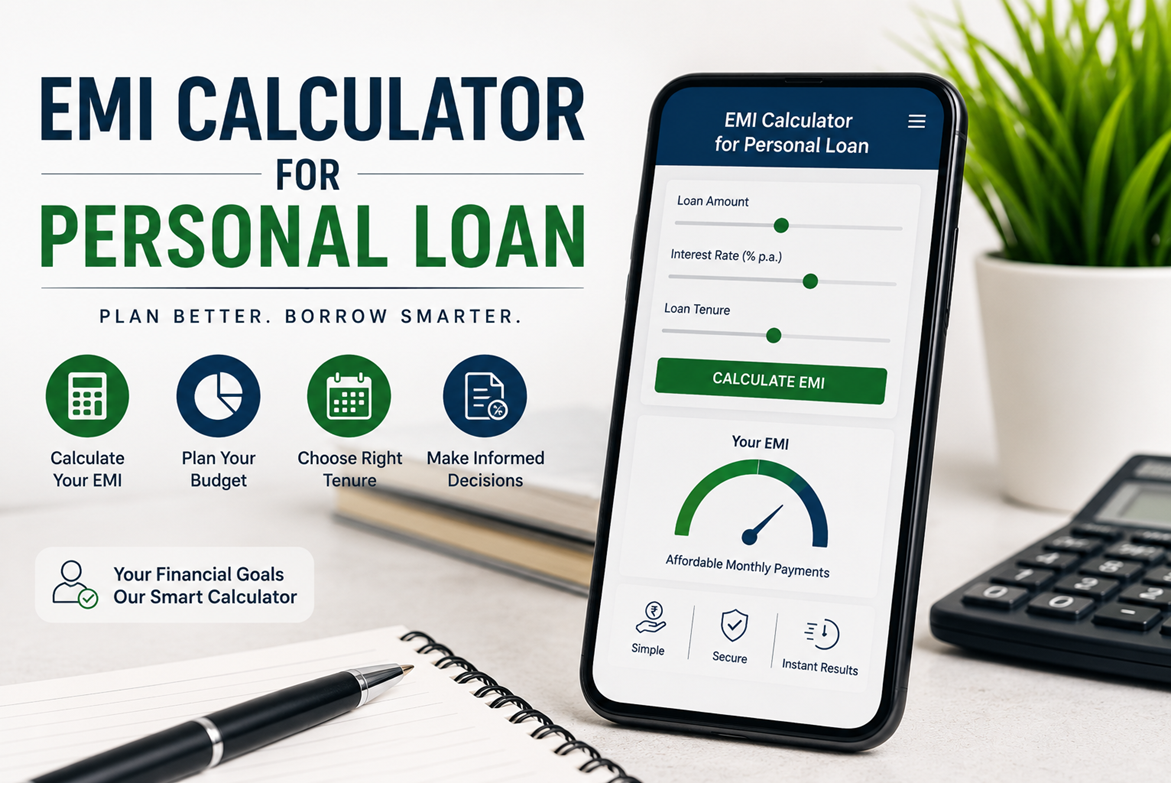 How an EMI Calculator for Personal Loan Helps Even With a Low CIBIL Score